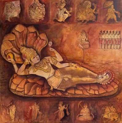 The All - Pervading Vishnu