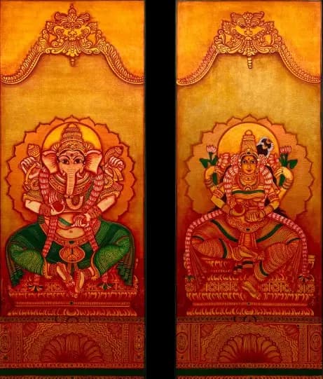 Ganapati and Lakshmi - Of Wisdom & Wealth