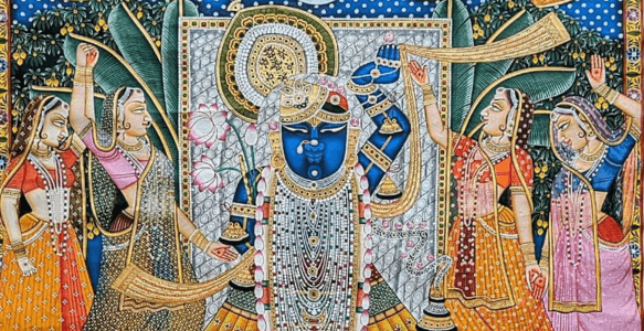 The Symbols and Motifs in Pichwai Art: A Visual Guide to Meaning and Symbolism