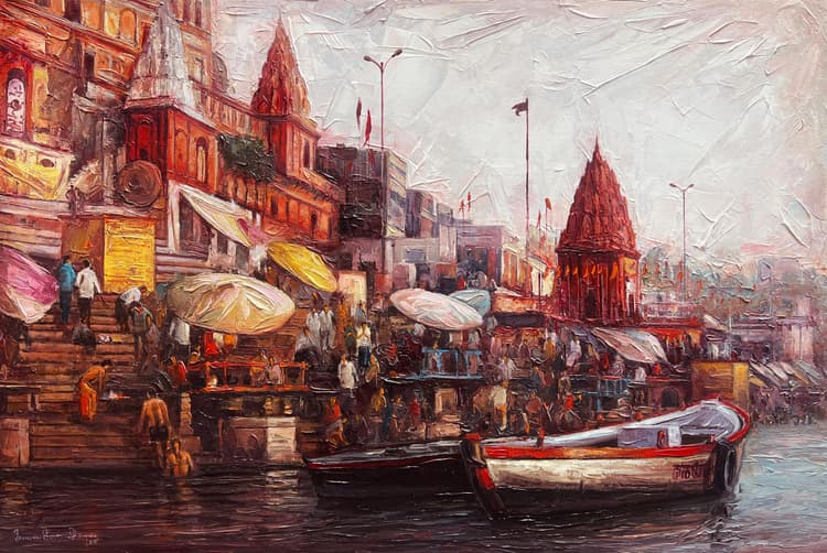The Timeless Soul of Kashi by Iruvan Karunakaran