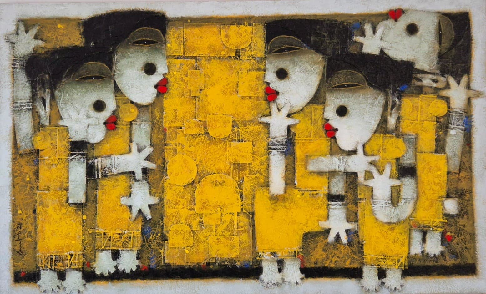 Their Silence Weaves the World by Basuki Dasgupta