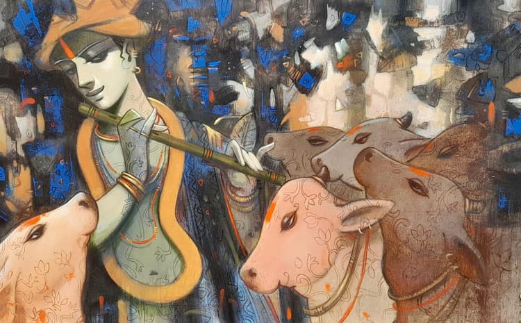 Before the Flute Called Her Name by Subrata Das