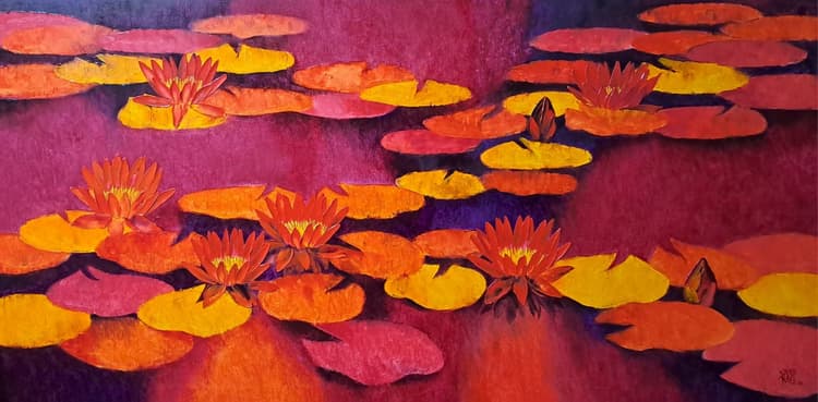 Lilies Remember the Rain by Swati Kale