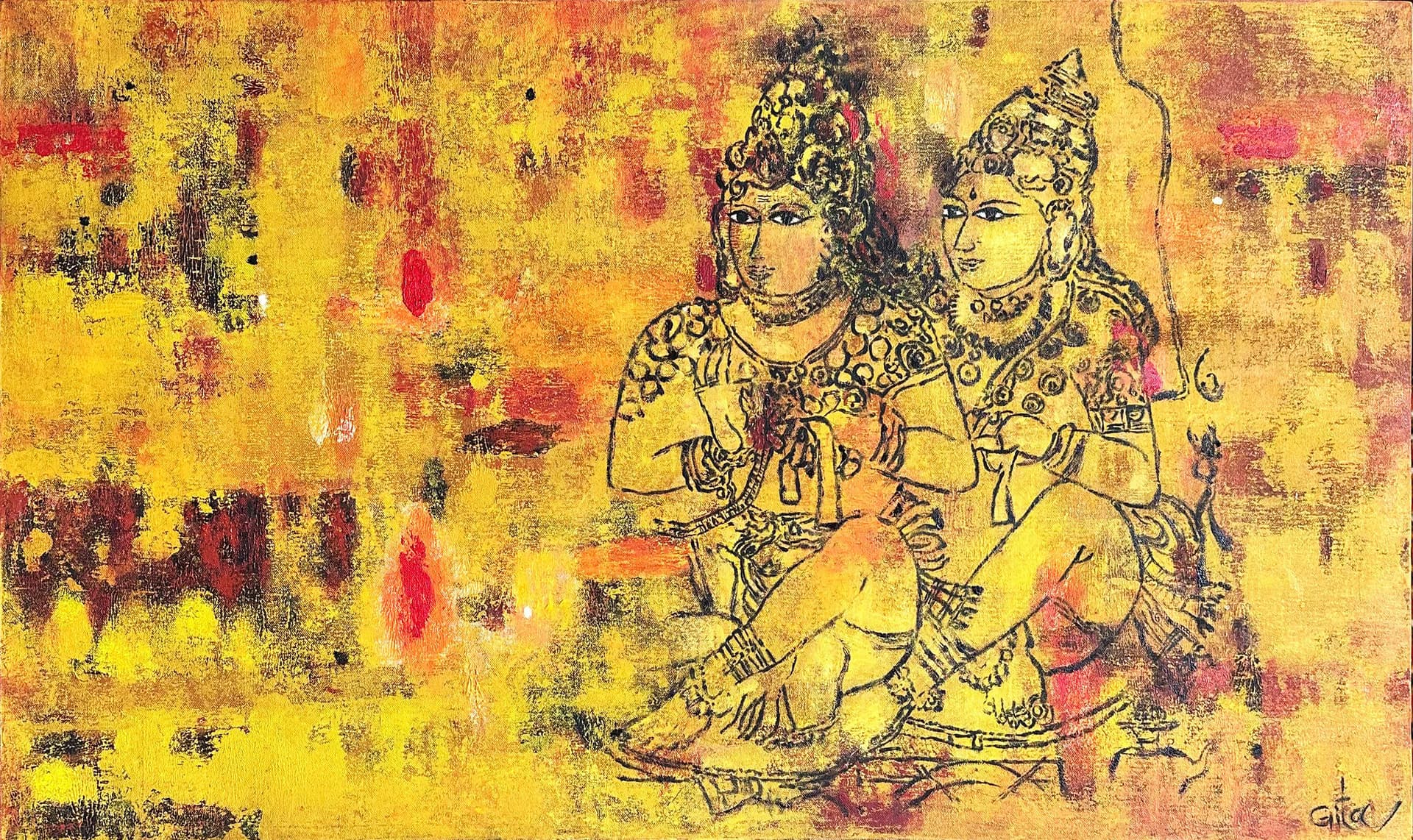 Temple Tales of Shiva and Parvati by Gita Hudson