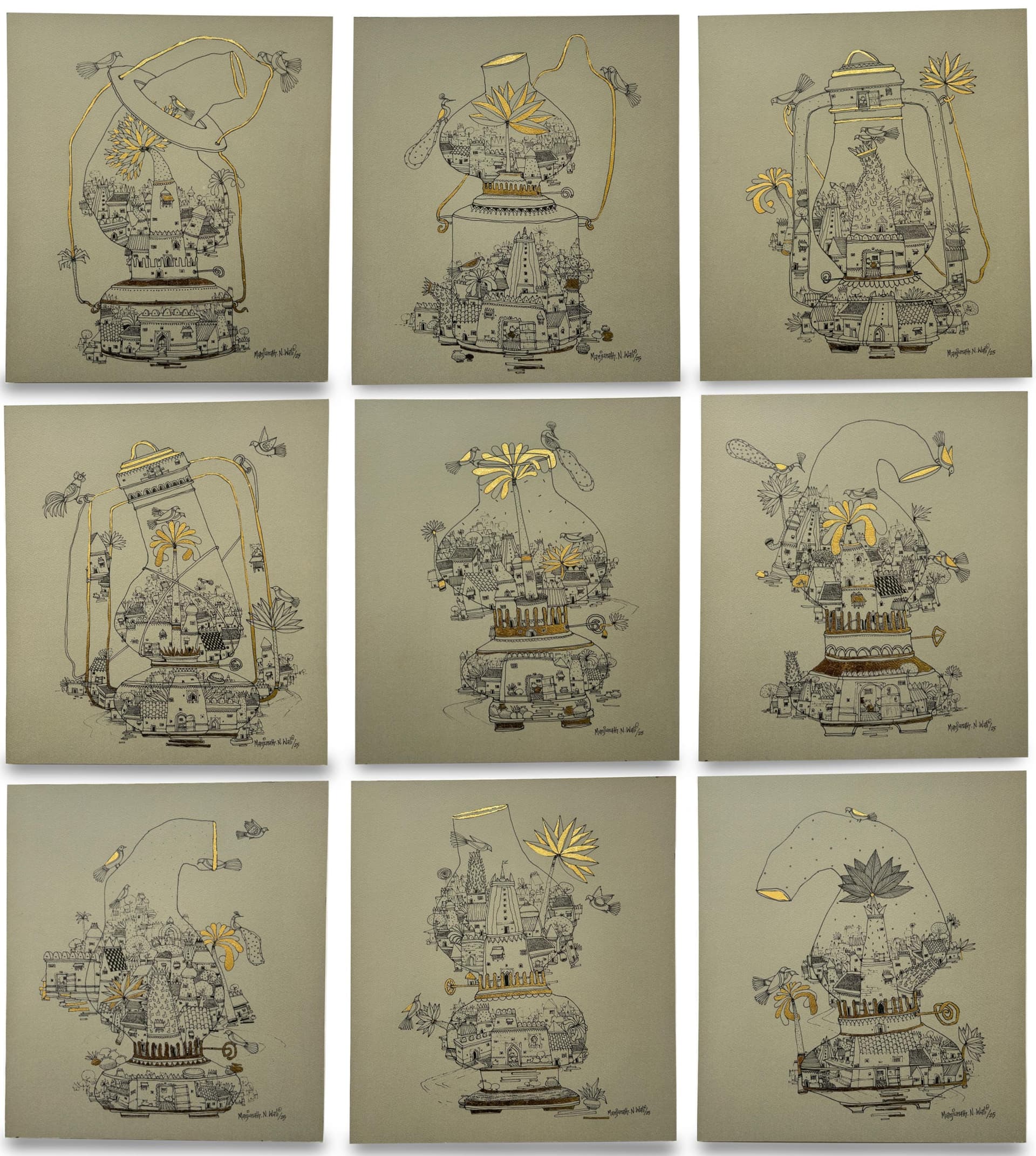 Inner Light - I by Manjunath Wali