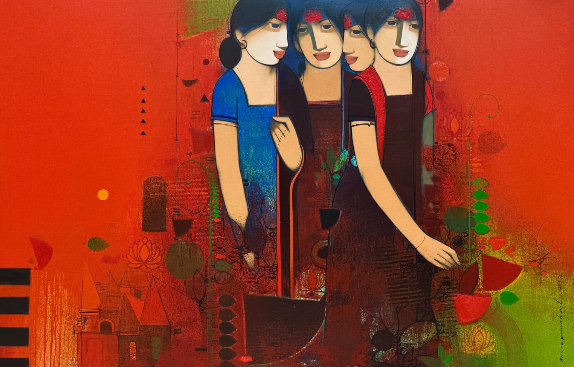 Humming in the Harvest by Anand Panchal