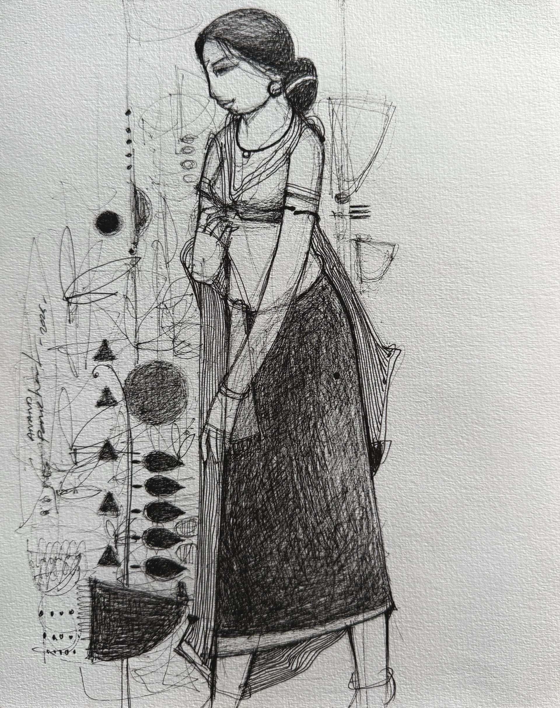 In the Fields of Her Silence - I by Anand Panchal