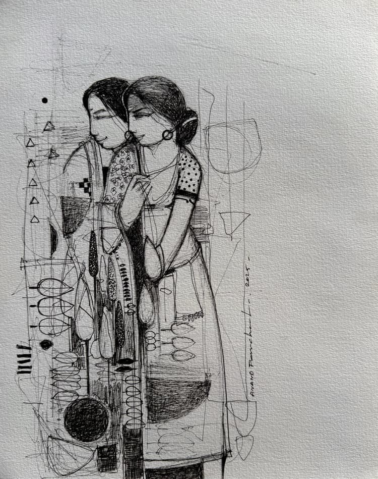 In the Fields of Her Silence - IV by Anand Panchal