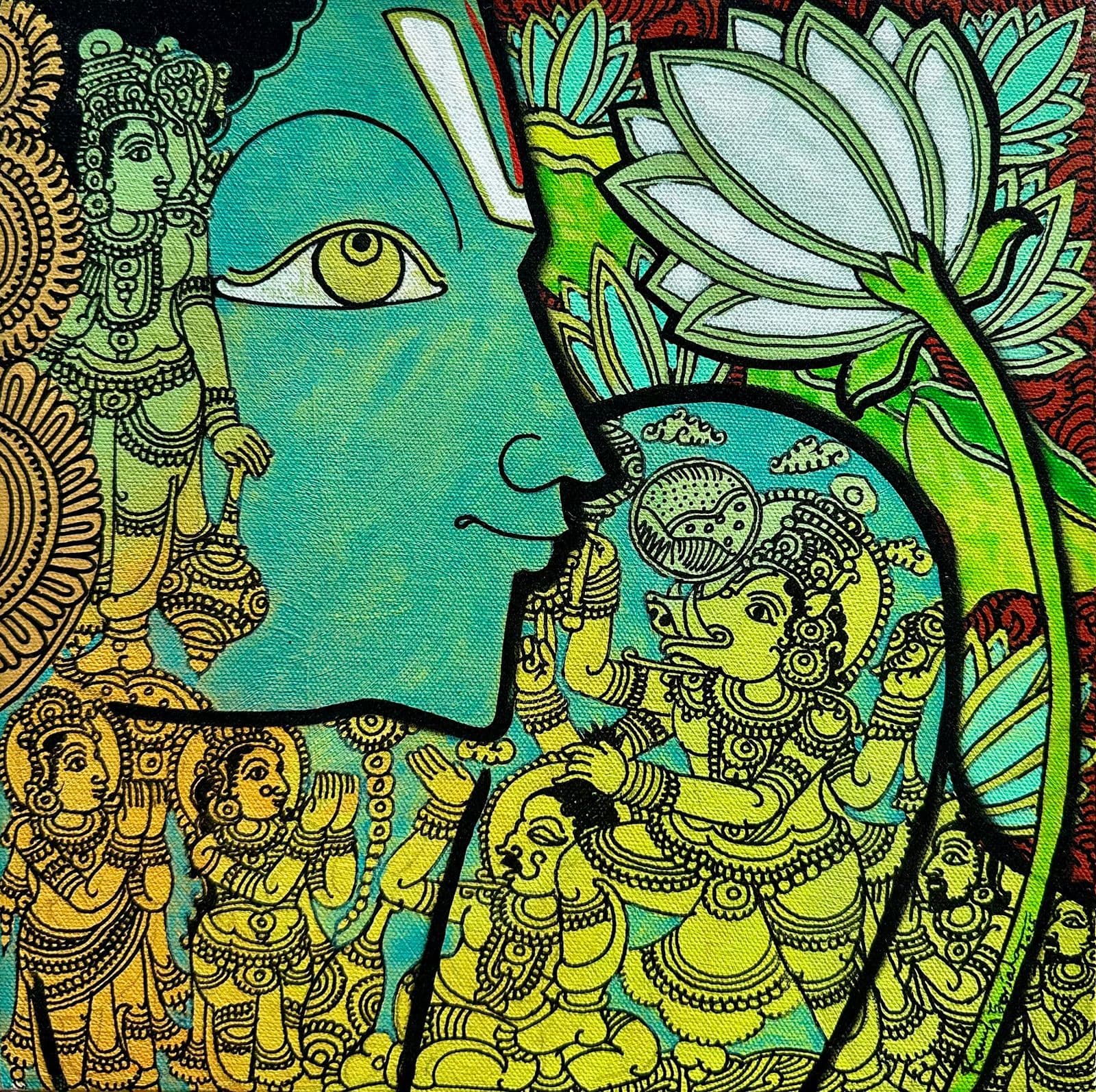 Vishnu - I by Ramesh Gorjala