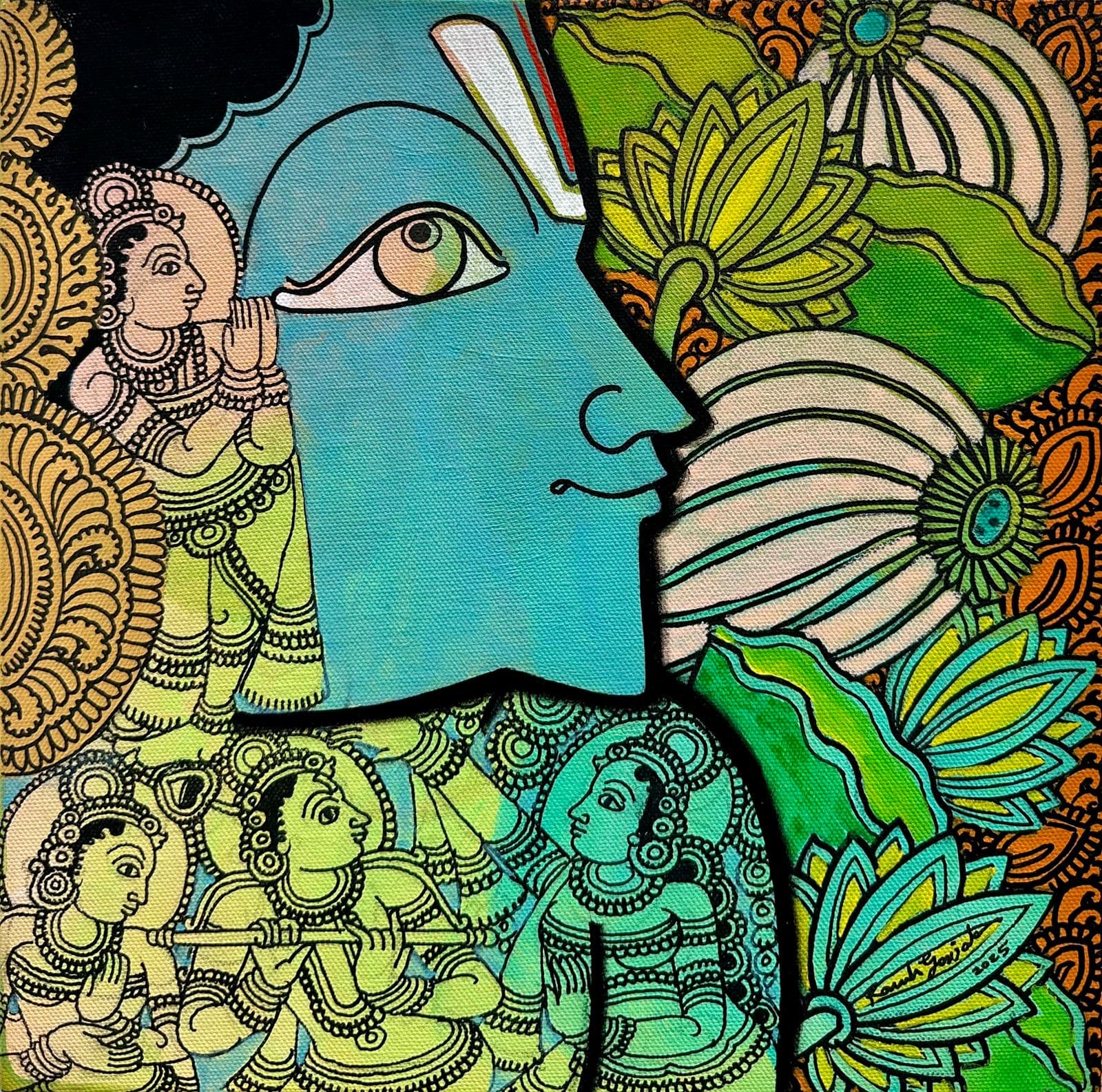 Krishna - III by Ramesh Gorjala