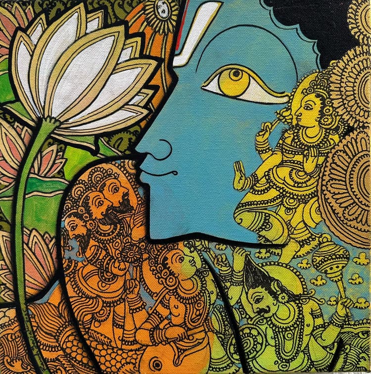 Vishnu - II by Ramesh Gorjala