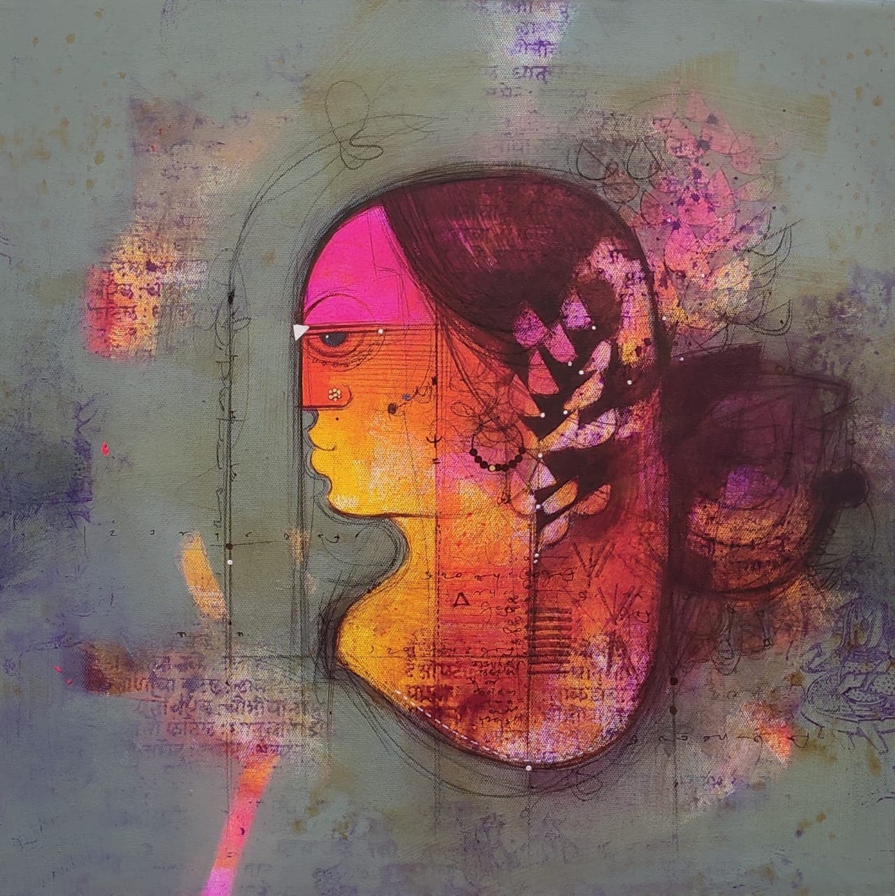 Shakti of the Red Earth - I by Amol Pawar