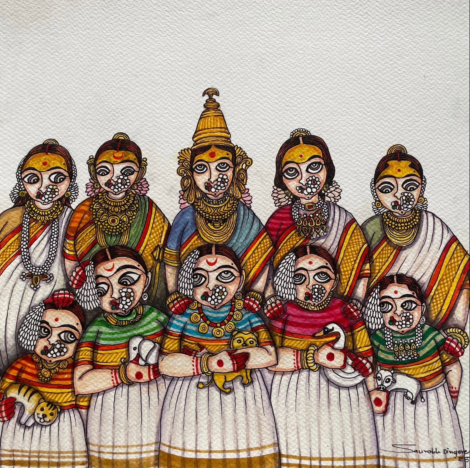 Where Shaktis Gather by Madalasa by Saurabh