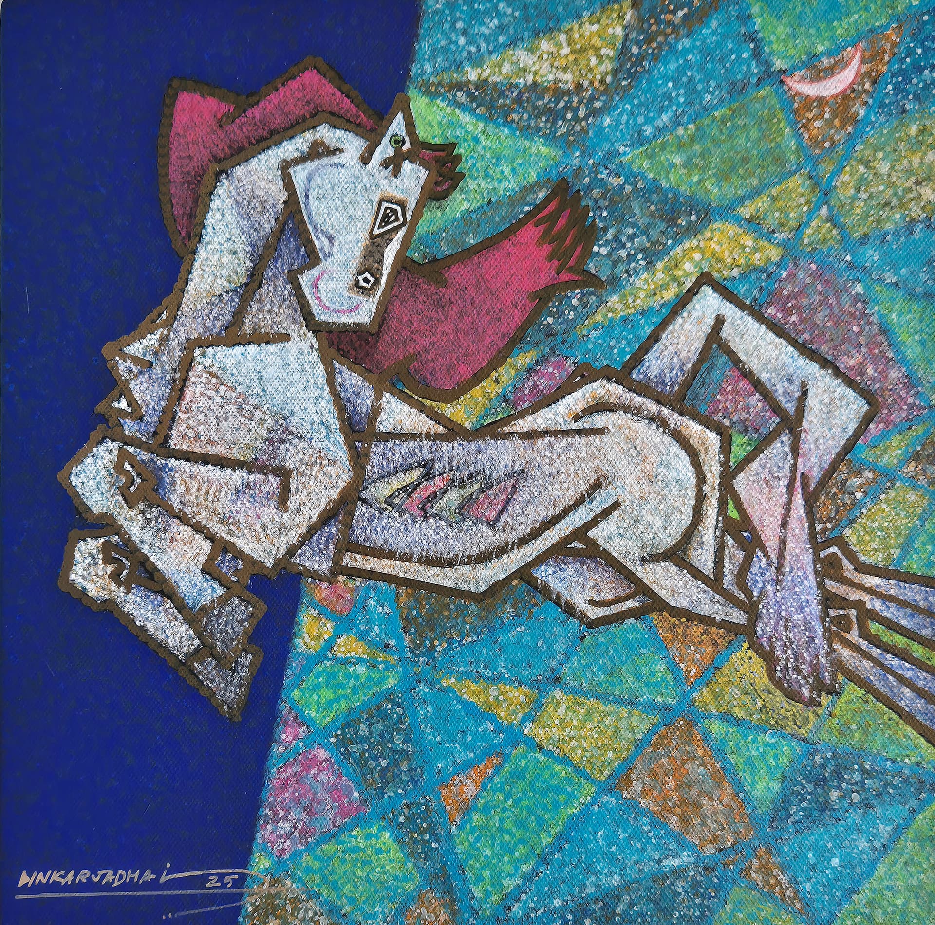 Feminine I by Dinkar Jadhav