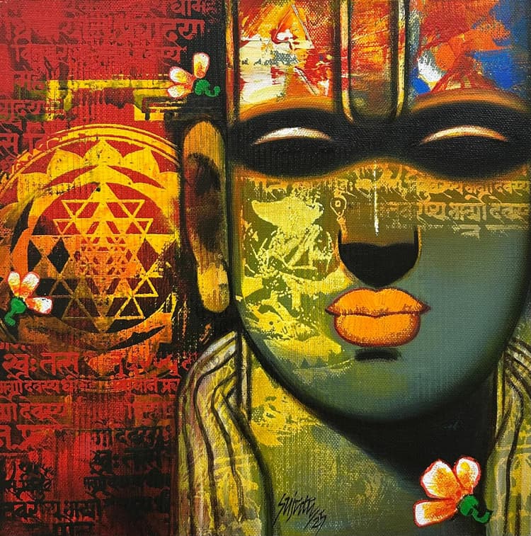 Enlightened Being II by Sujata Achrekar