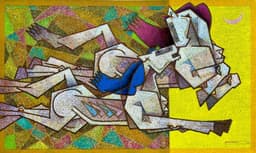 Artist Dinkar Jadhav