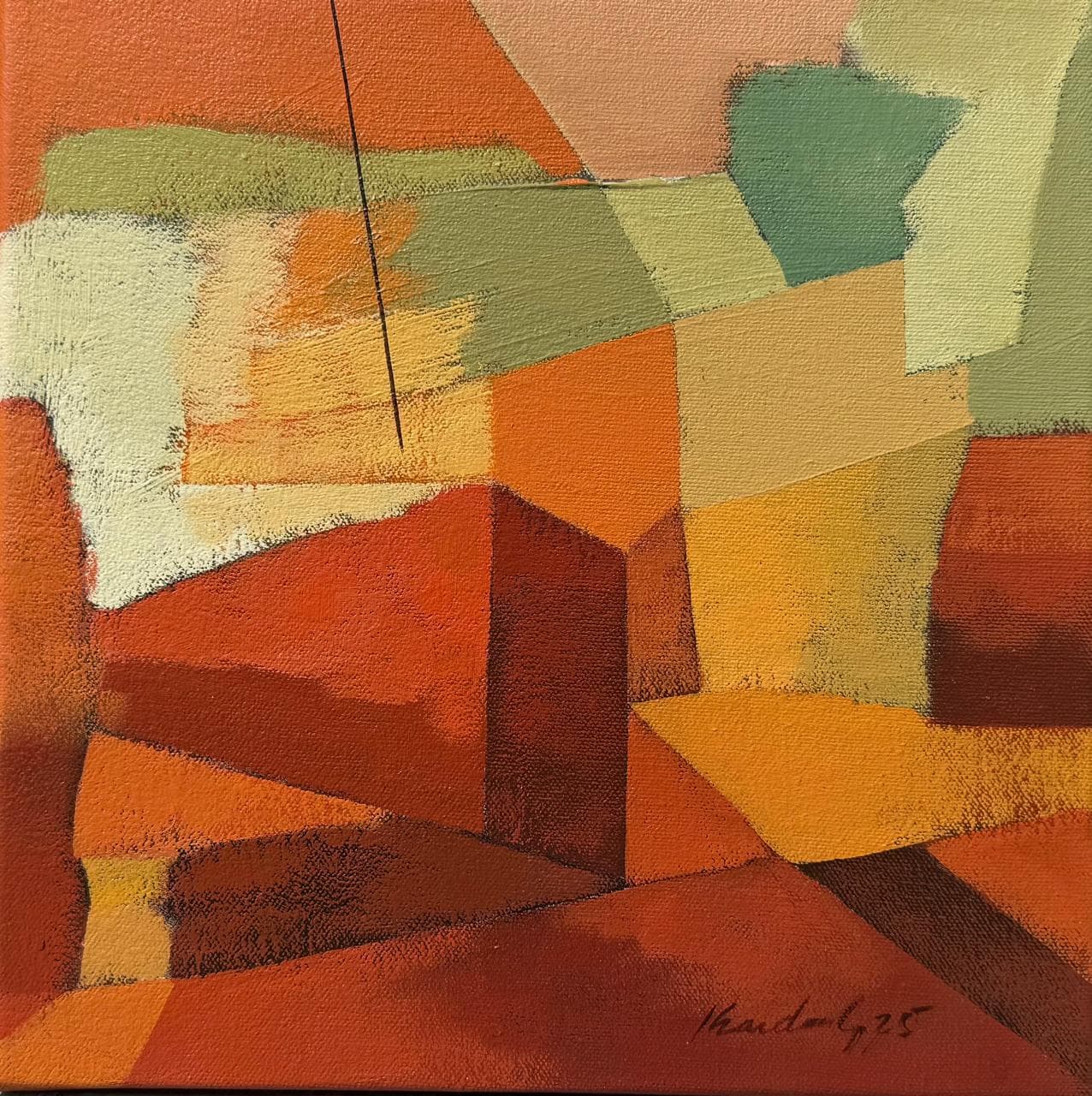 The Pulse of Earth and Sky (set of 4) by Kandan G