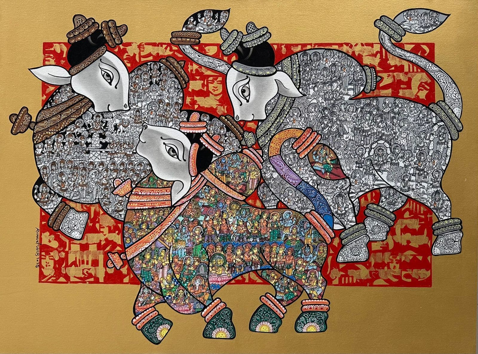 Nandi Bulls - V by Vivek Kumavat