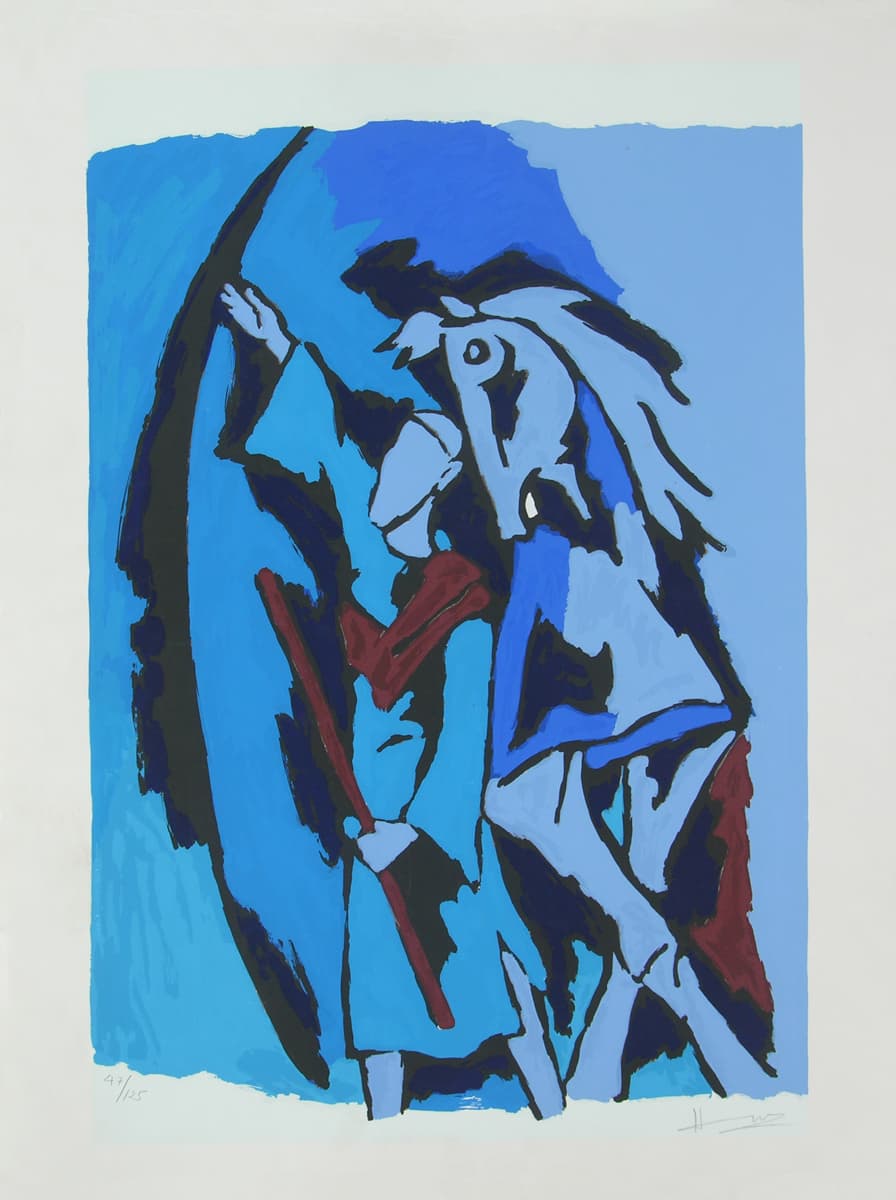 Dada Abdul by M.F. Husain