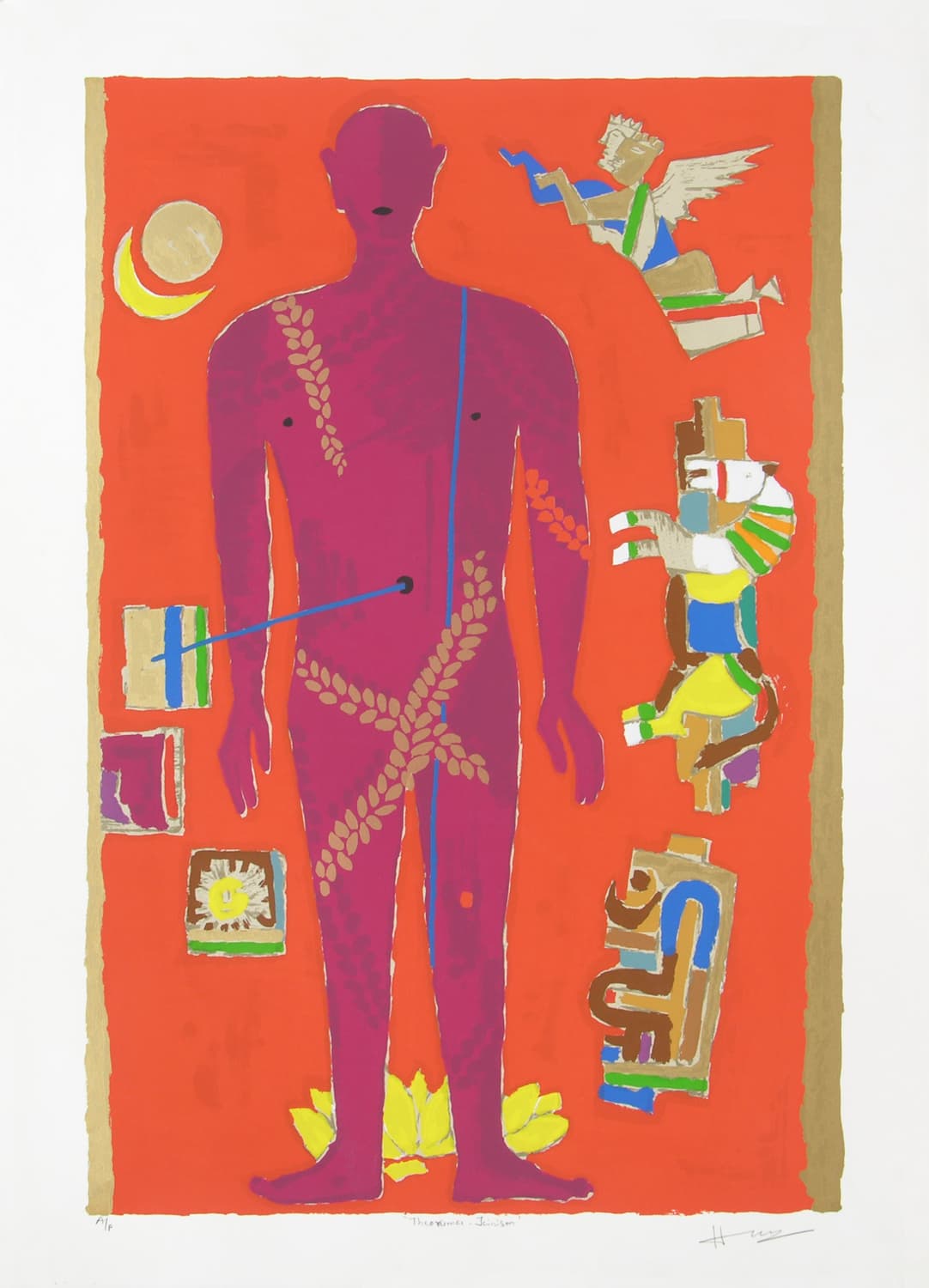 Jainism - Theorama by M.F. Husain