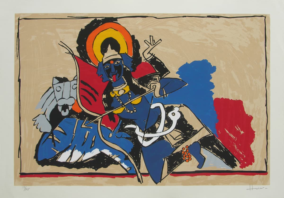 Kali by M.F. Husain by M.F. Husain