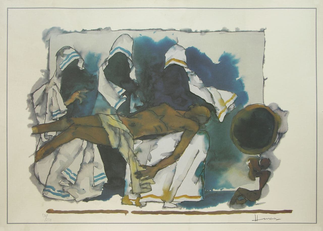 Mother - IV by M.F. Husain