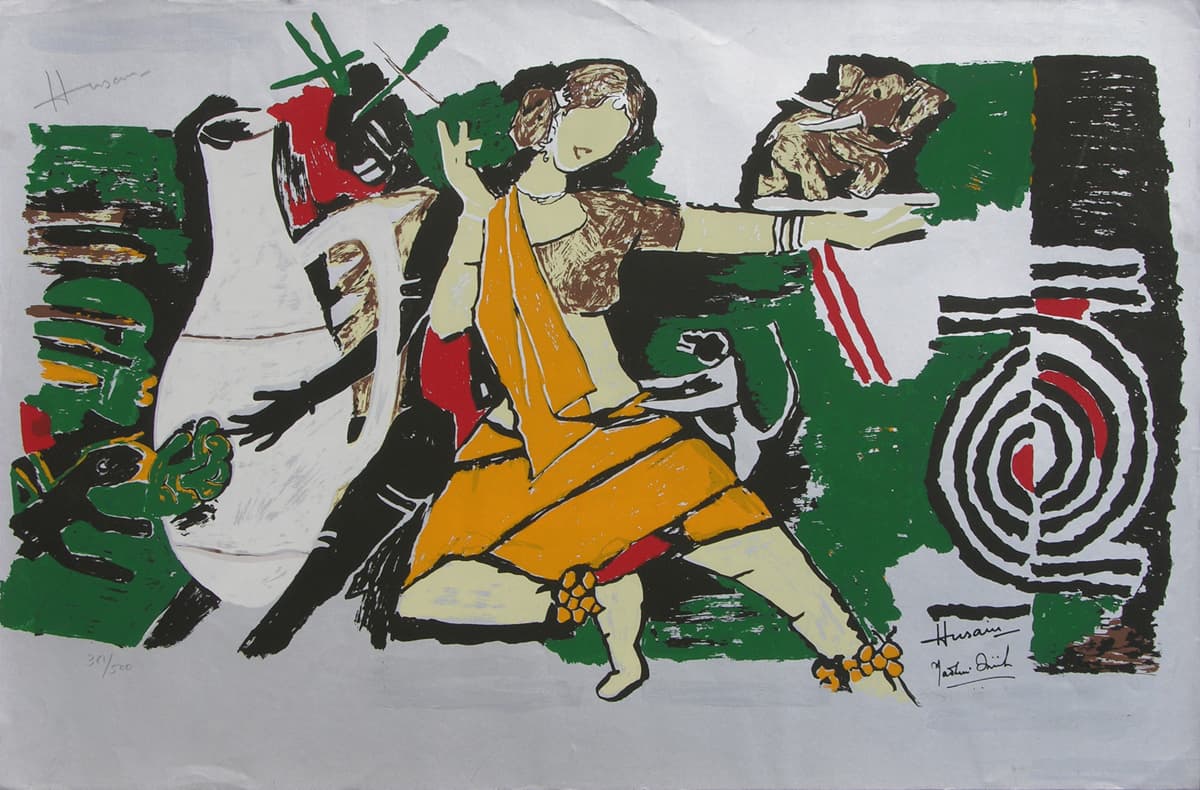 Yeh kaun sa modh hai umar ka - VIII by M.F. Husain