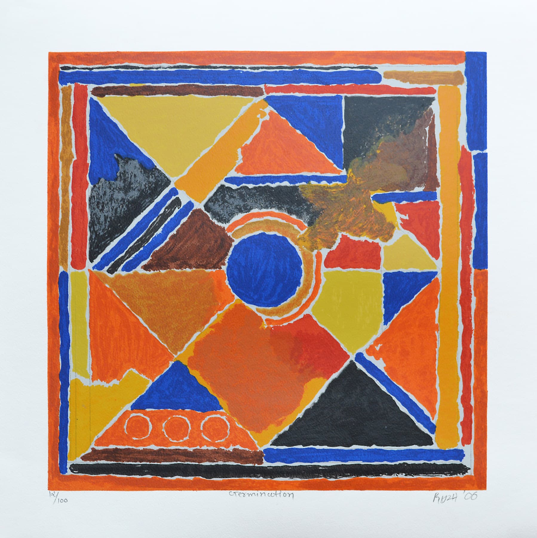 Germination - II by S H Raza by S H Raza