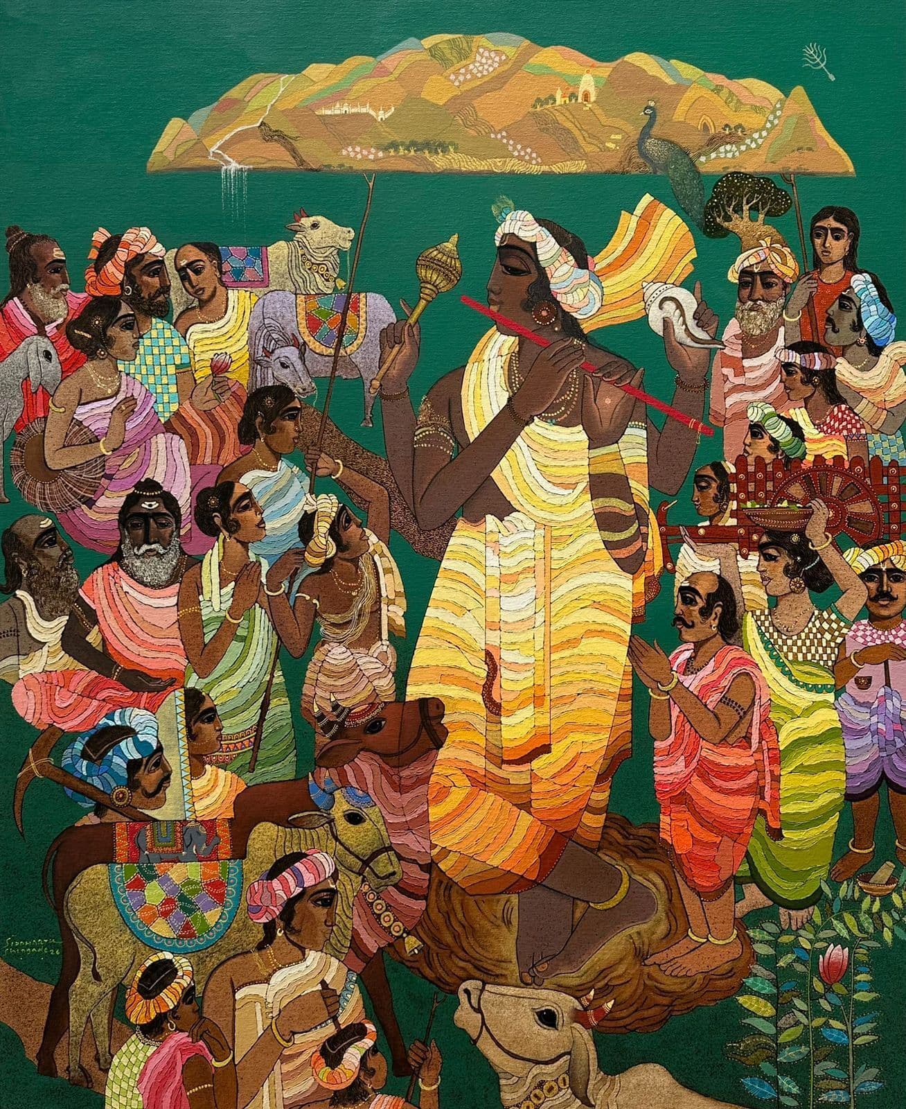 Govardhan - I by Siddharth Shingade