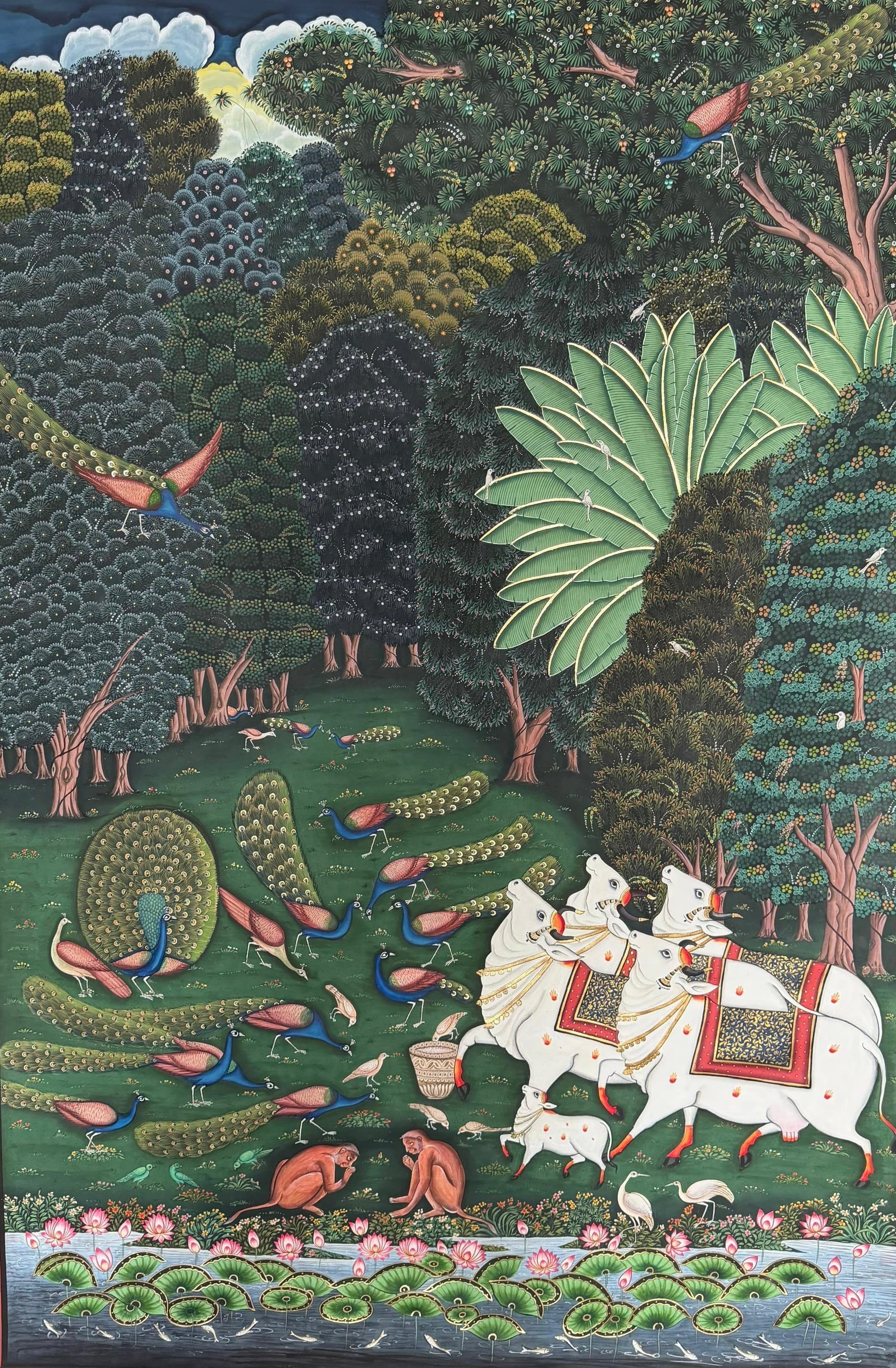 The Hide and Seek Leela of Vrindavan by Kuldeepak Soni