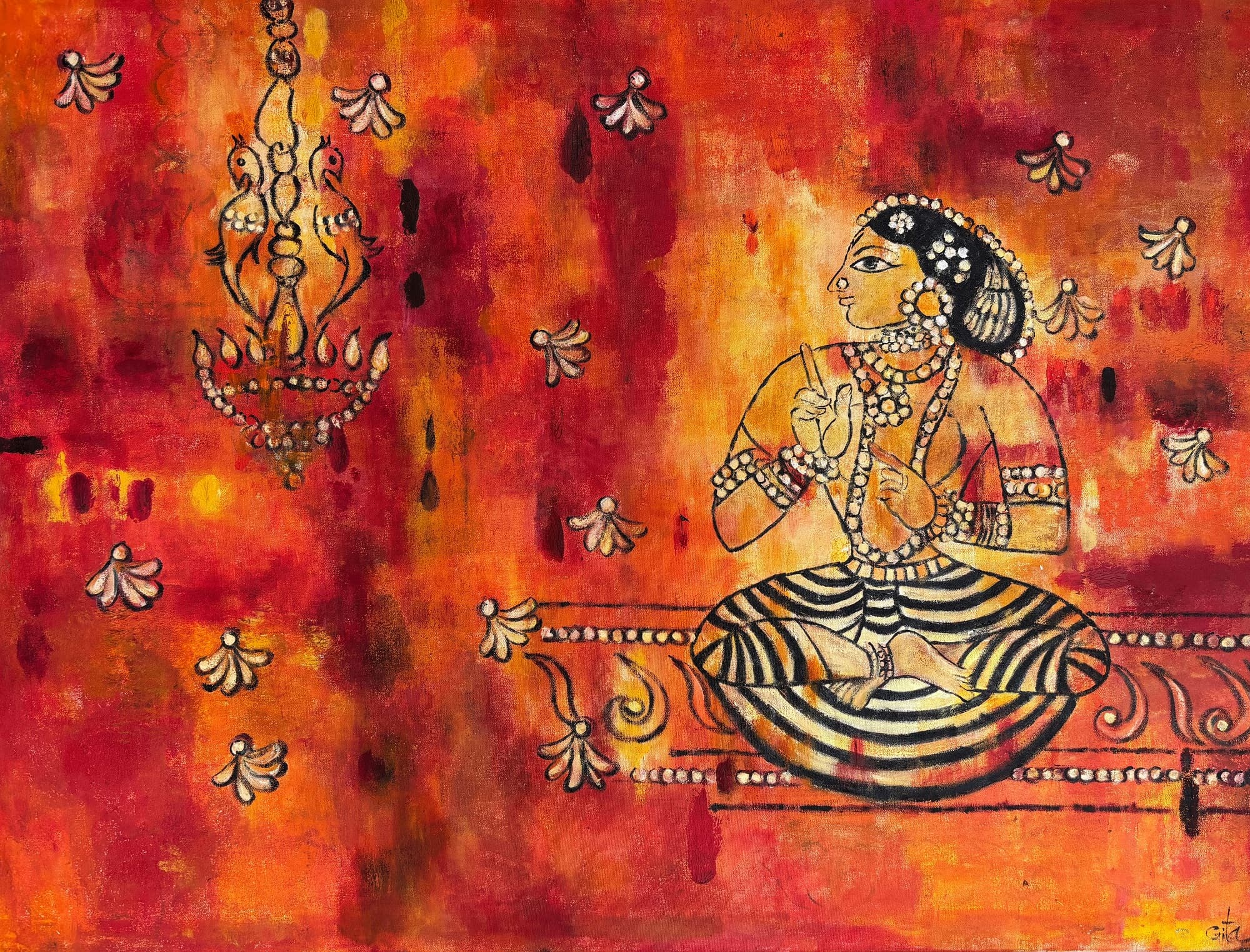 She Who Tends the Flame by Gita Hudson