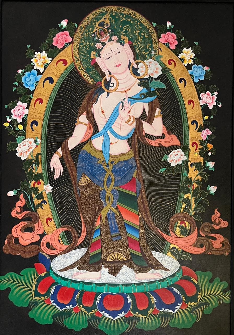 Standing White Tara by Aditi Agarwal