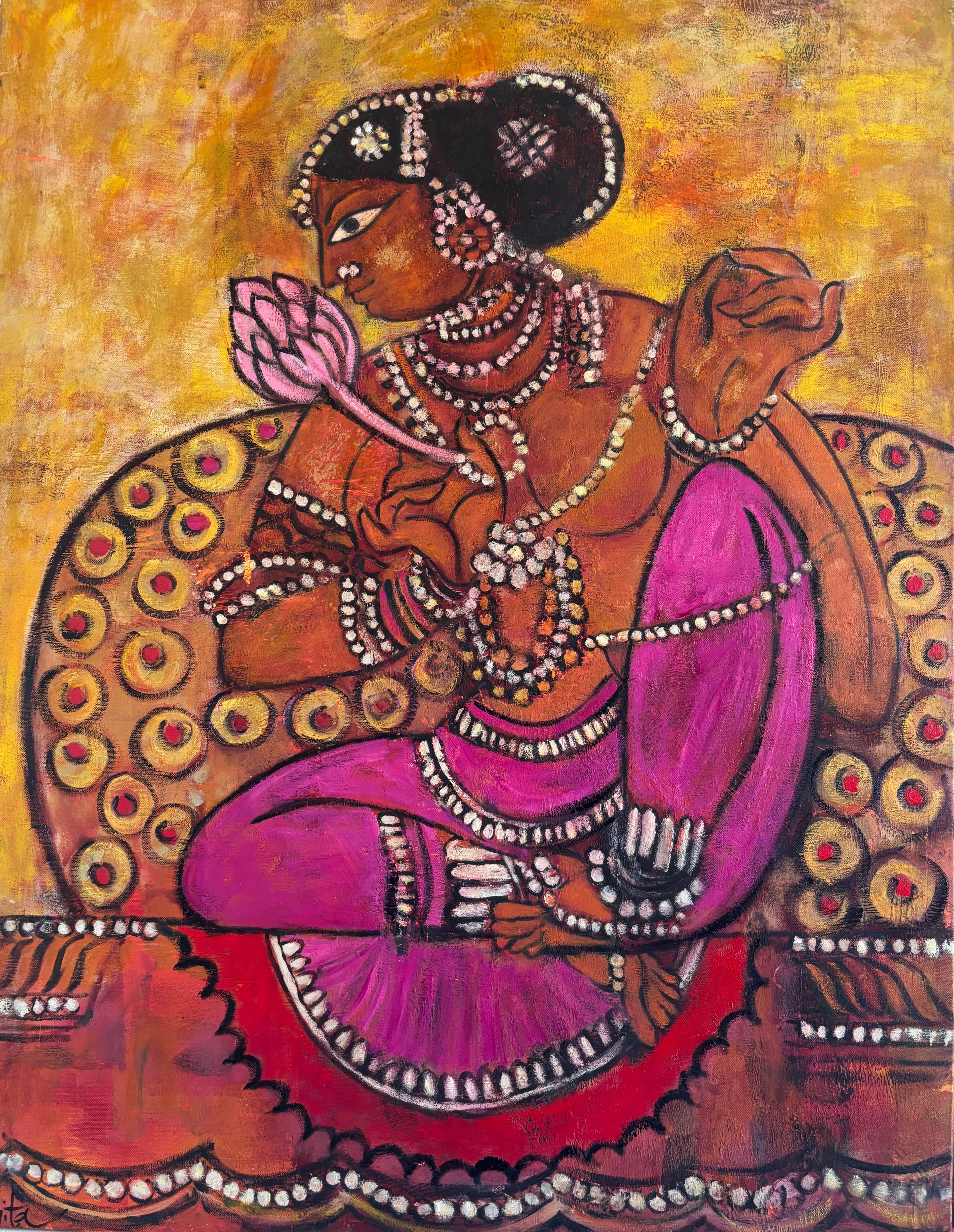 Pink Lotus by Gita Hudson