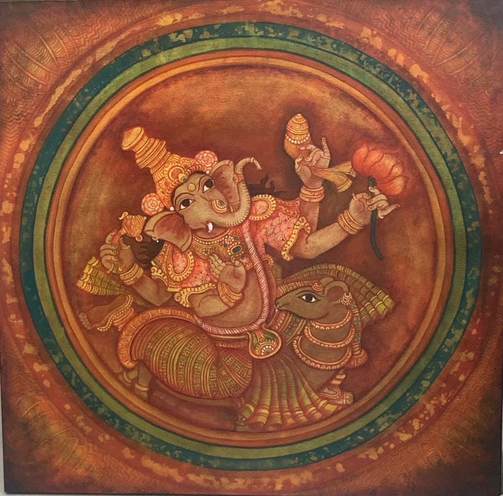 Celestial Rhythm of the Divine Ganesha by Arpitha Reddy