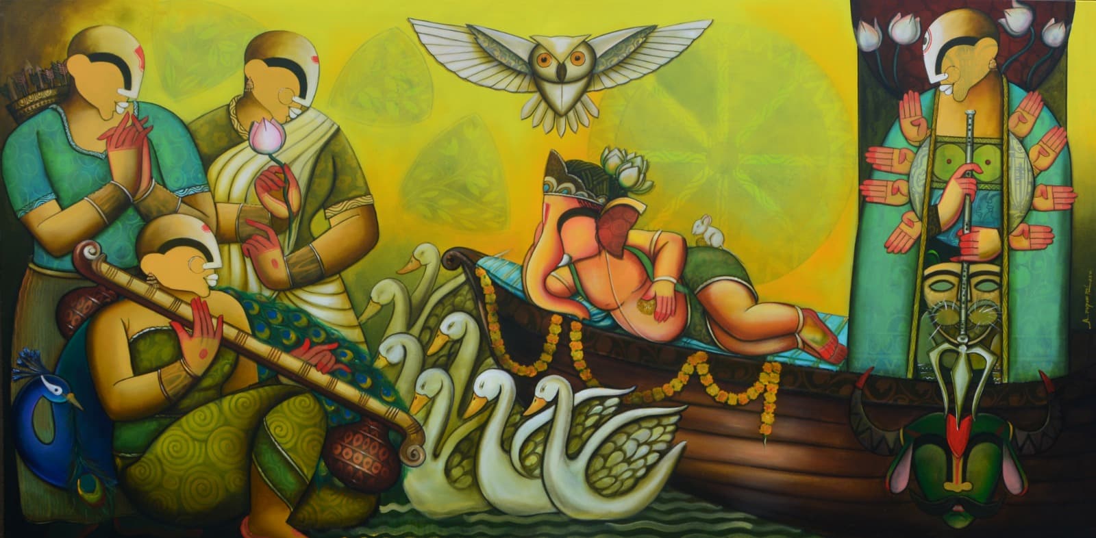 Agomoni by Anupam Pal