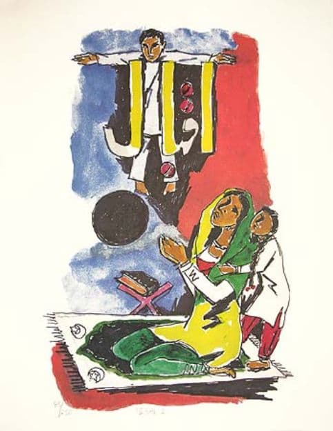 Iqbal by M.F. Husain