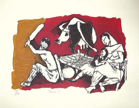 Iqbal by M.F. Husain