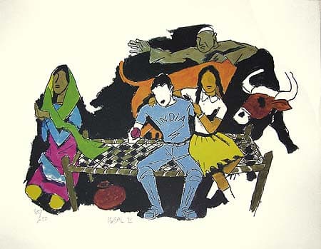 Iqbal by M.F. Husain