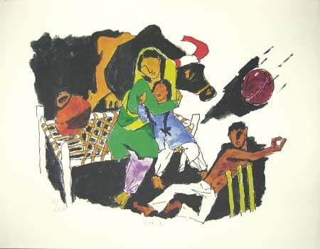 Iqbal by M.F. Husain