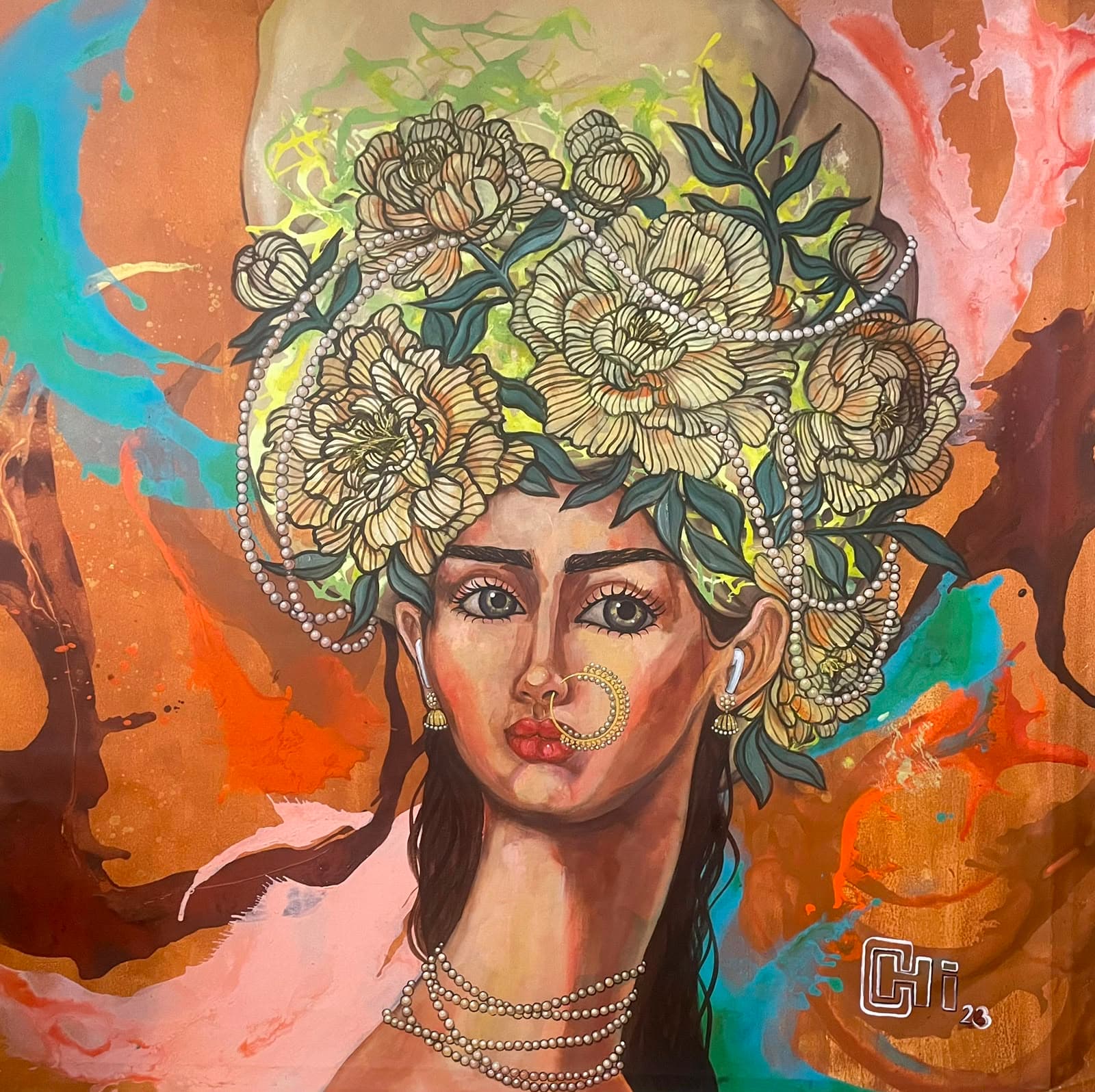 When Thoughts Begin To Bloom - I by Suruchi Jamkar