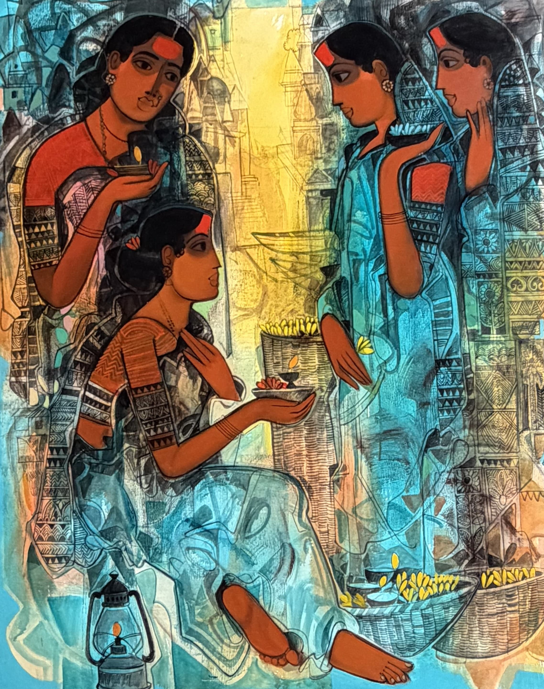 When the Lamps Are Lit by Sachin Sagare