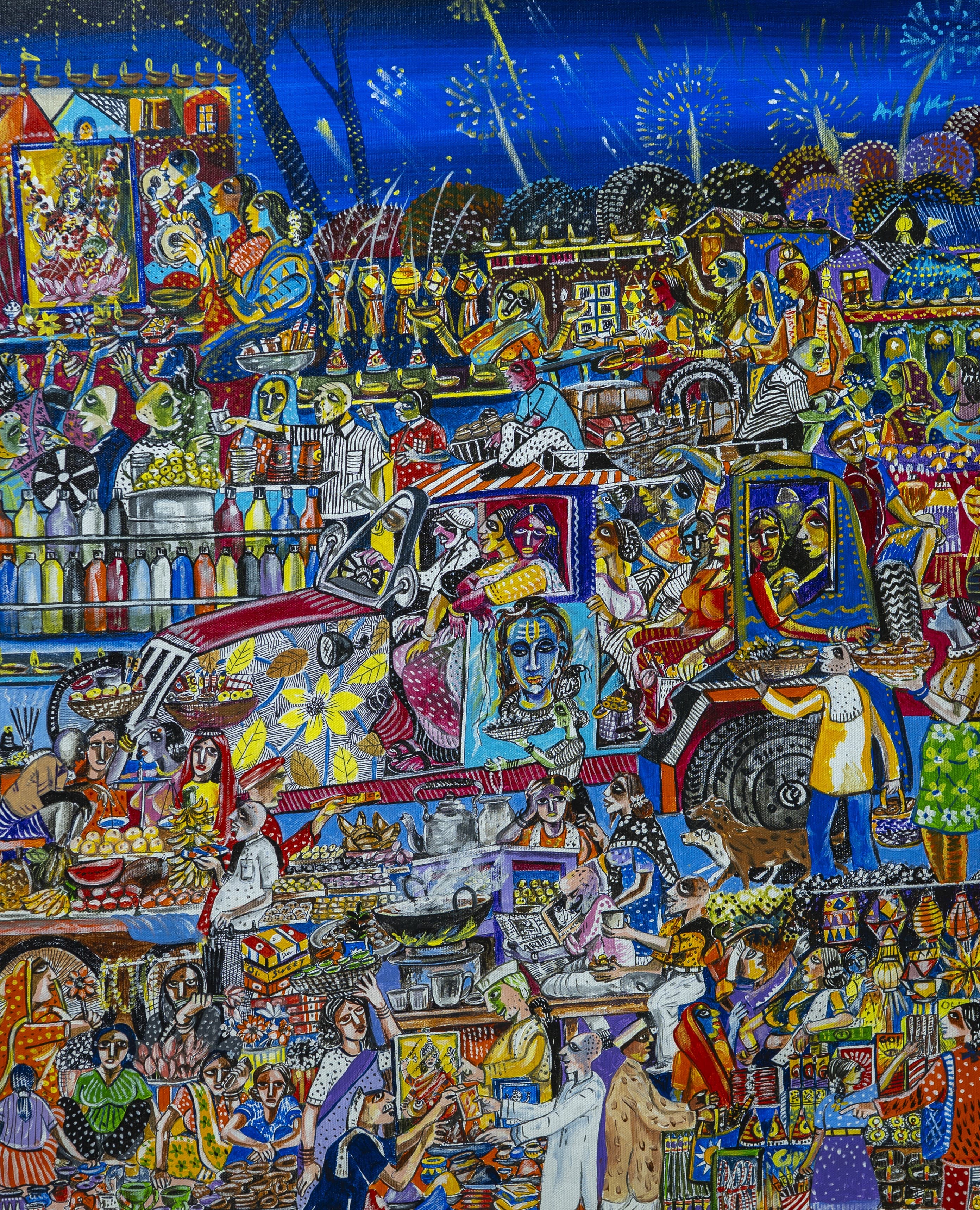 The Festive Mosaic by Arun Kumar Mishra