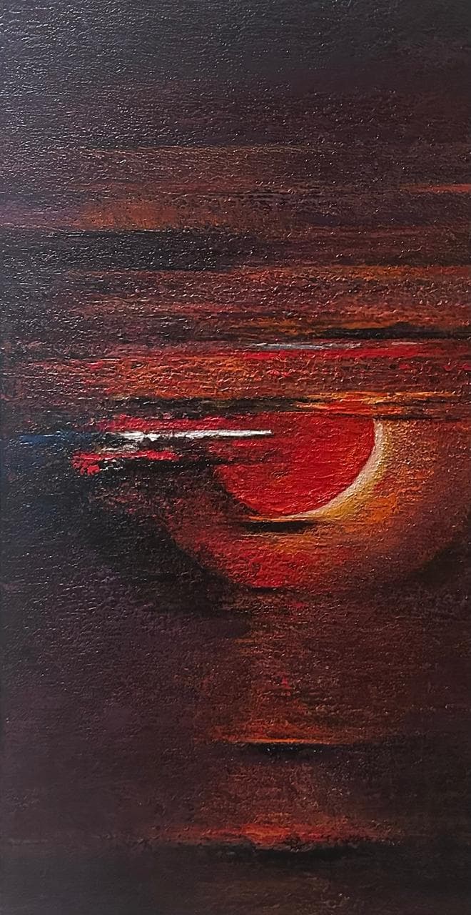 Quiet Afterglow by Madhuri Bhaduri