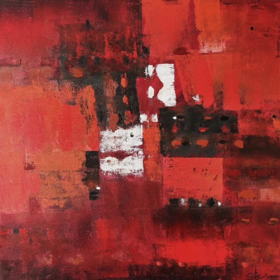 Crimson Red - II by Gita Hudson