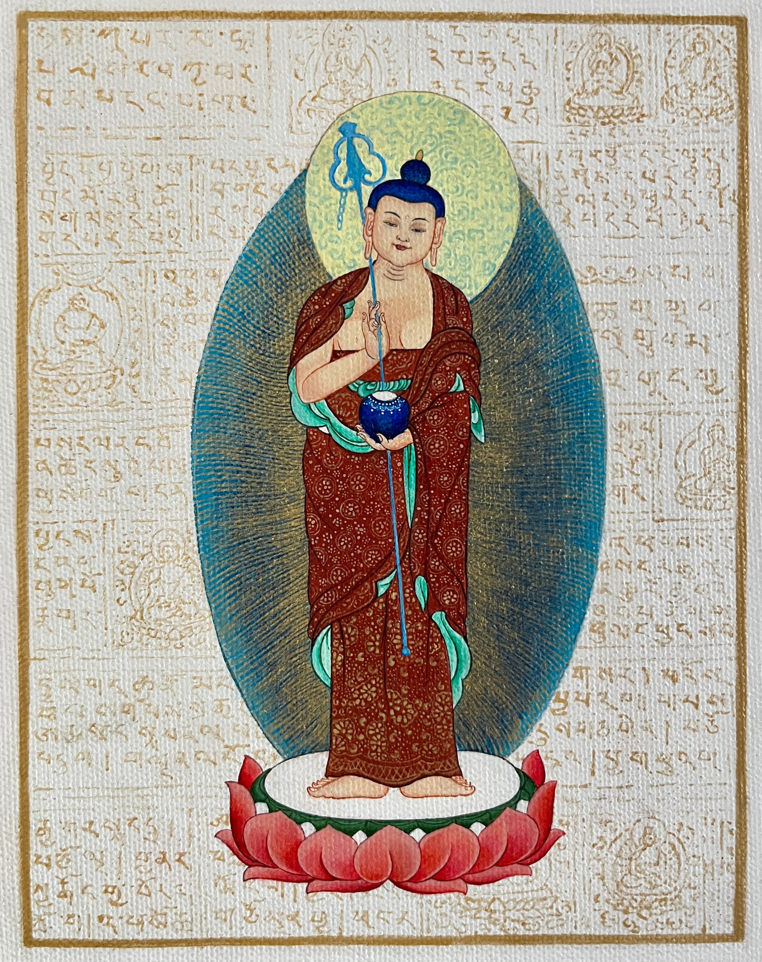 Shakyamuni Sage by Aditi Agarwal