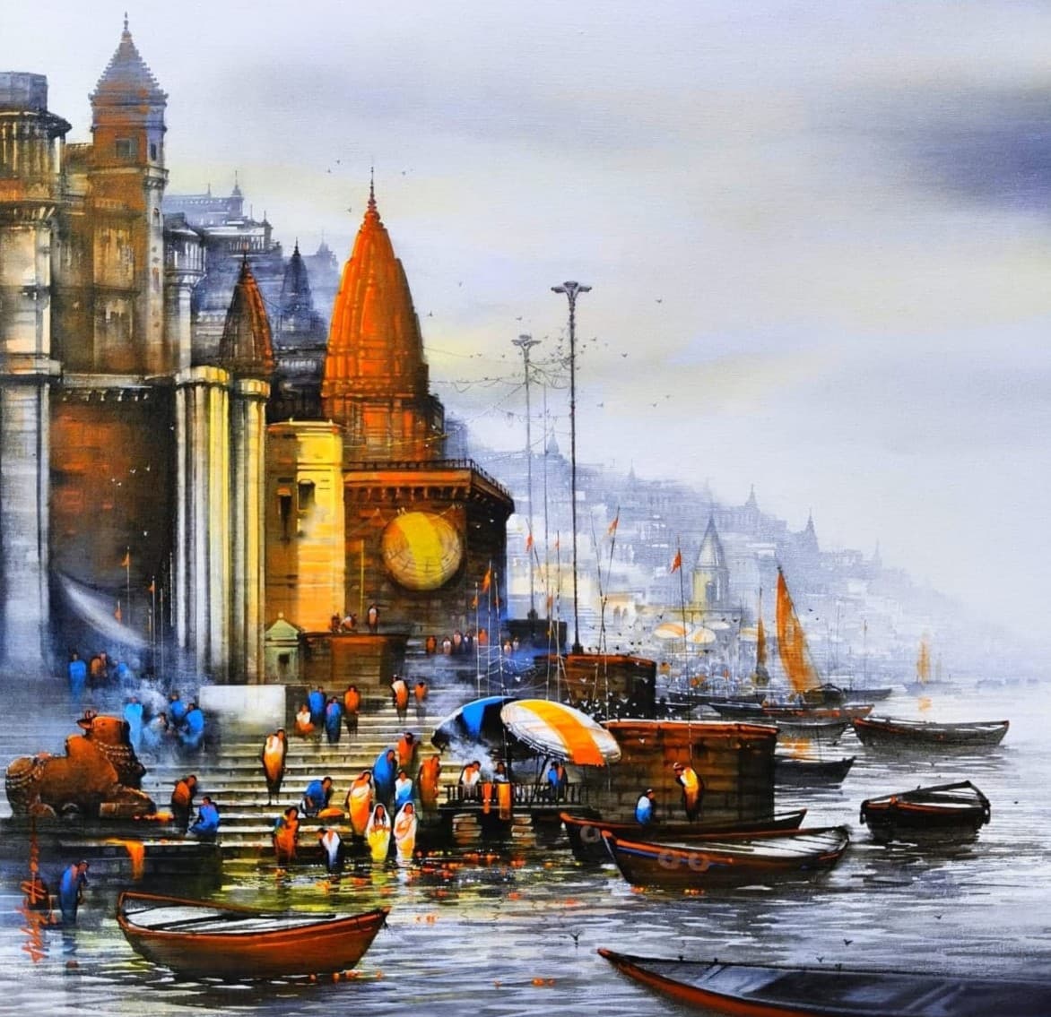 Where the River Meets Kashi by Ashif Hossain