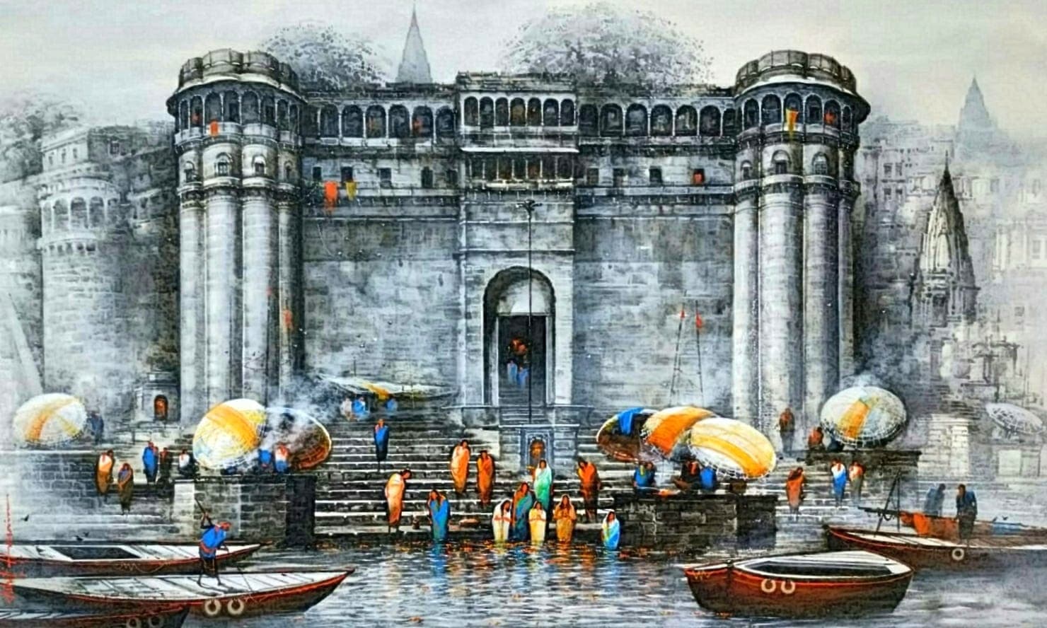 Where the Sacred City Rests by Ashif Hossain