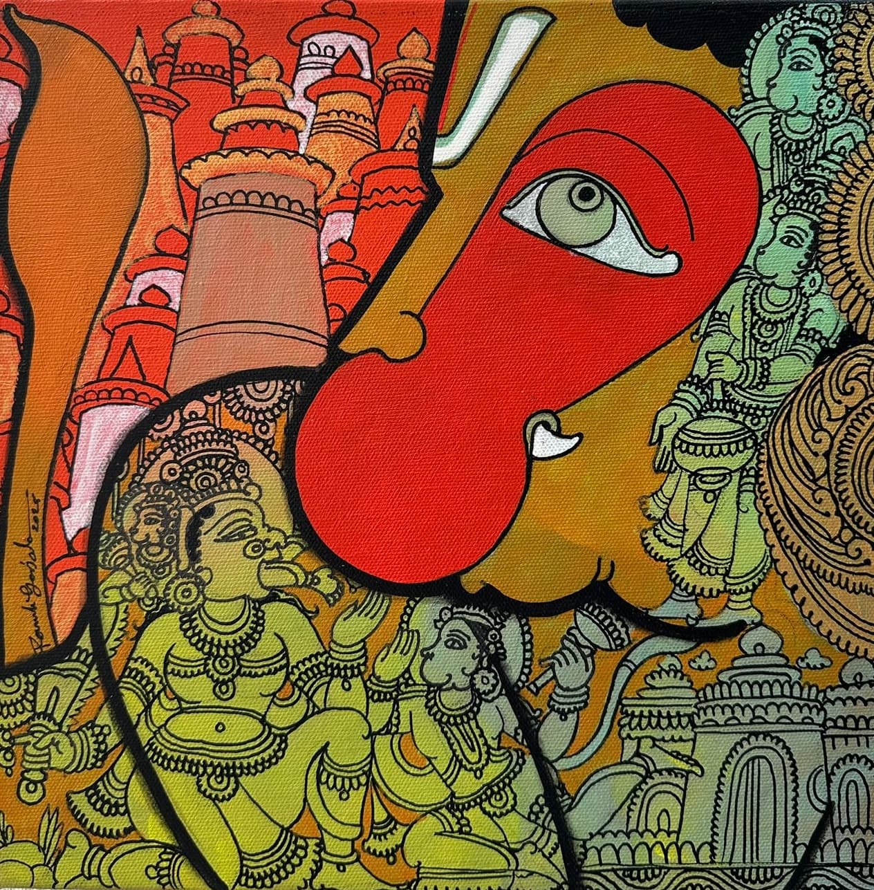Hanuman - VIII by Ramesh Gorjala