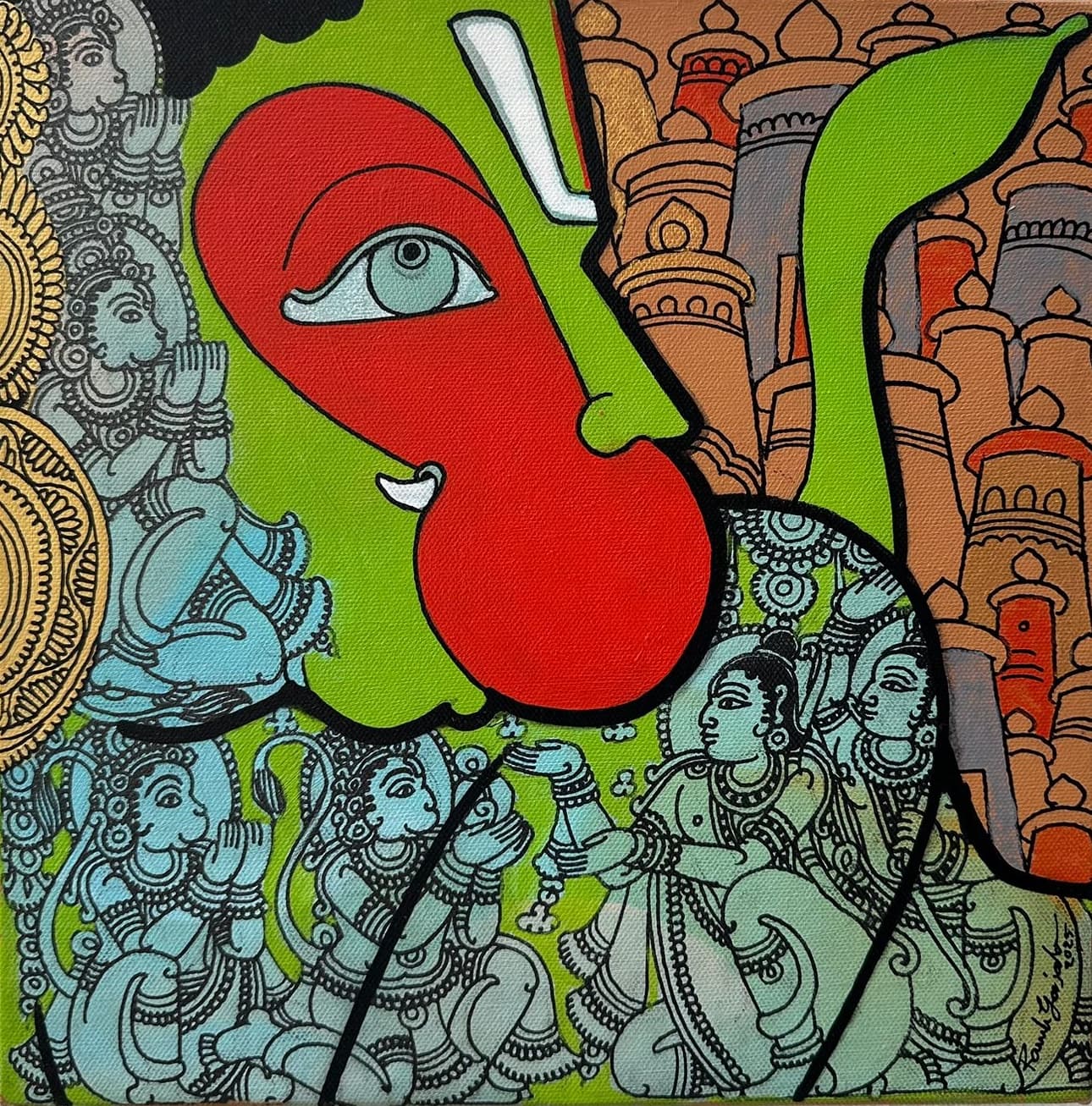 Hanuman - VII by Ramesh Gorjala
