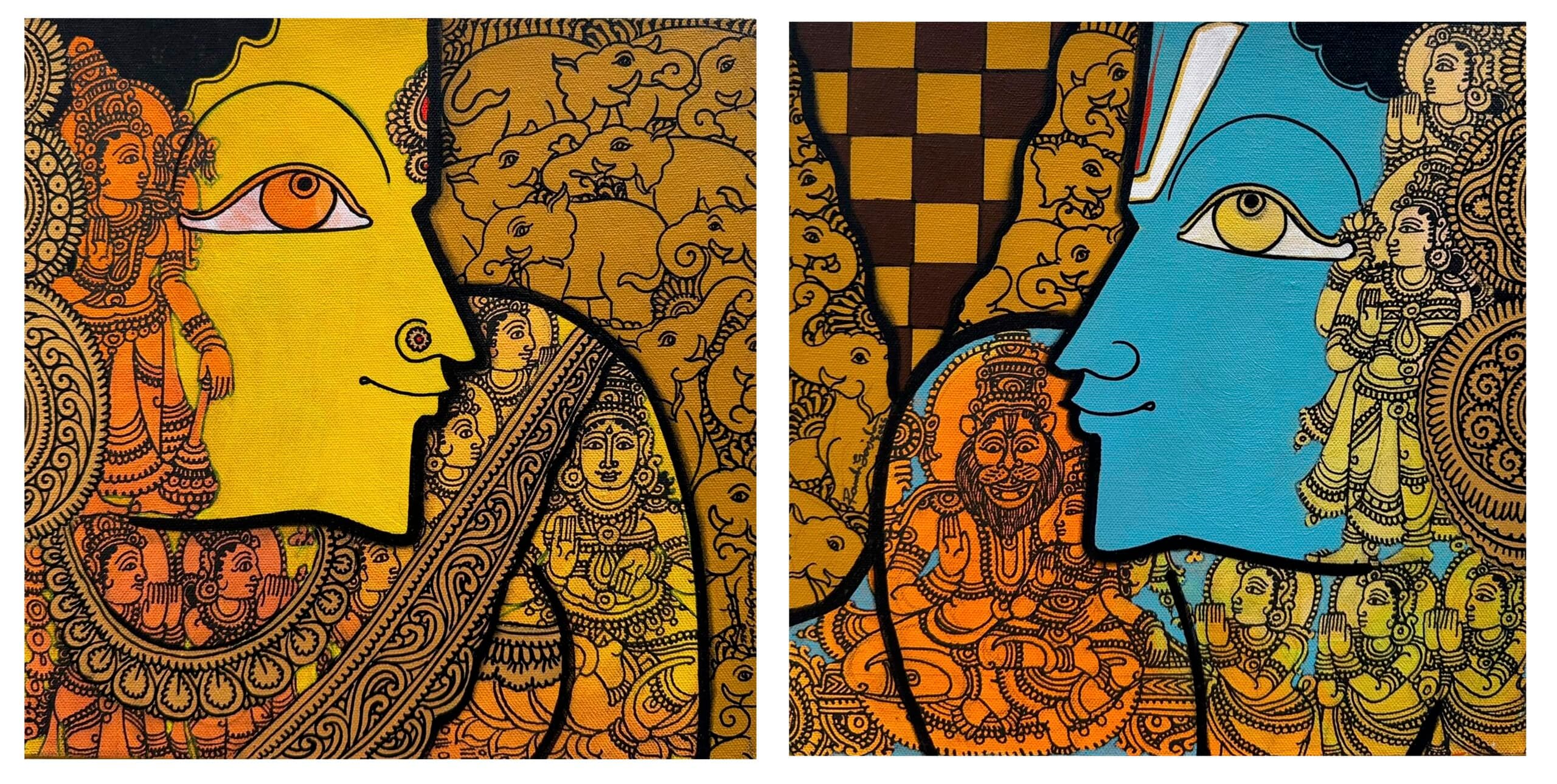 Vishnu Lakshmi - IV by Ramesh Gorjala